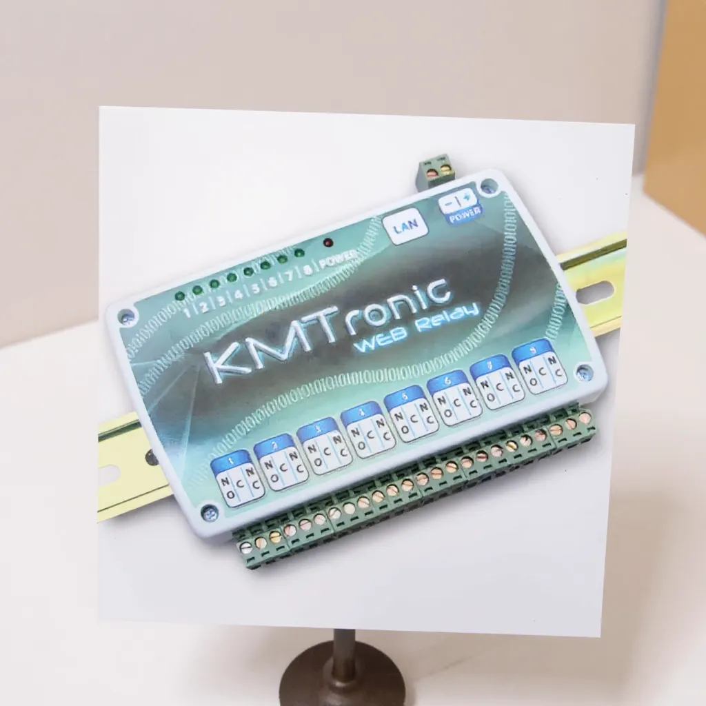 W8CRD Web Lan Ethernet IP 8 Channels Relay Controller